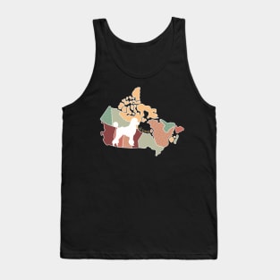 Oh Canada! Poodle Tank Top